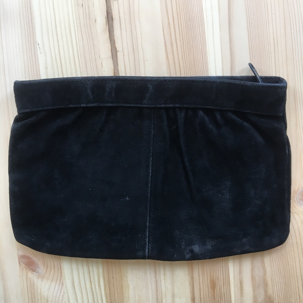* VINTAGE * Suede Clutch